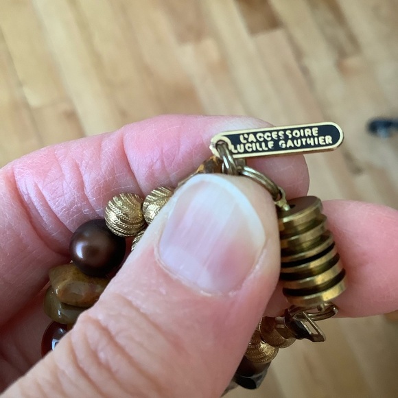 VINTAGE Designer Lucille Gauthier Statement Necklace - Picture 11 of 15